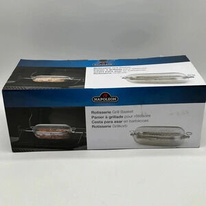 Napoleon 64000 Rotisserie Basket Grill Accessory - Stainless Steel